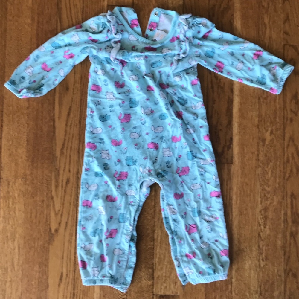 Gymboree button sleeper, size 18-24m